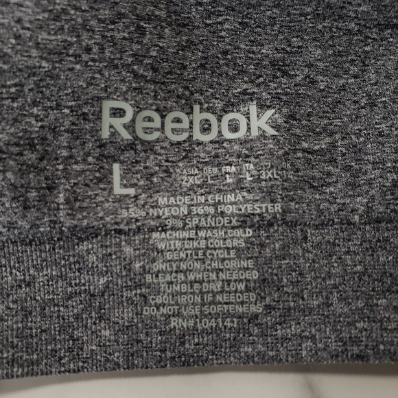 Reebok Seamless Front Interest Sports Bra - Picture 9 of 9